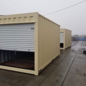 16ft Refurbished Standard Non-ISO Storage Container w/ Roll-Up Door